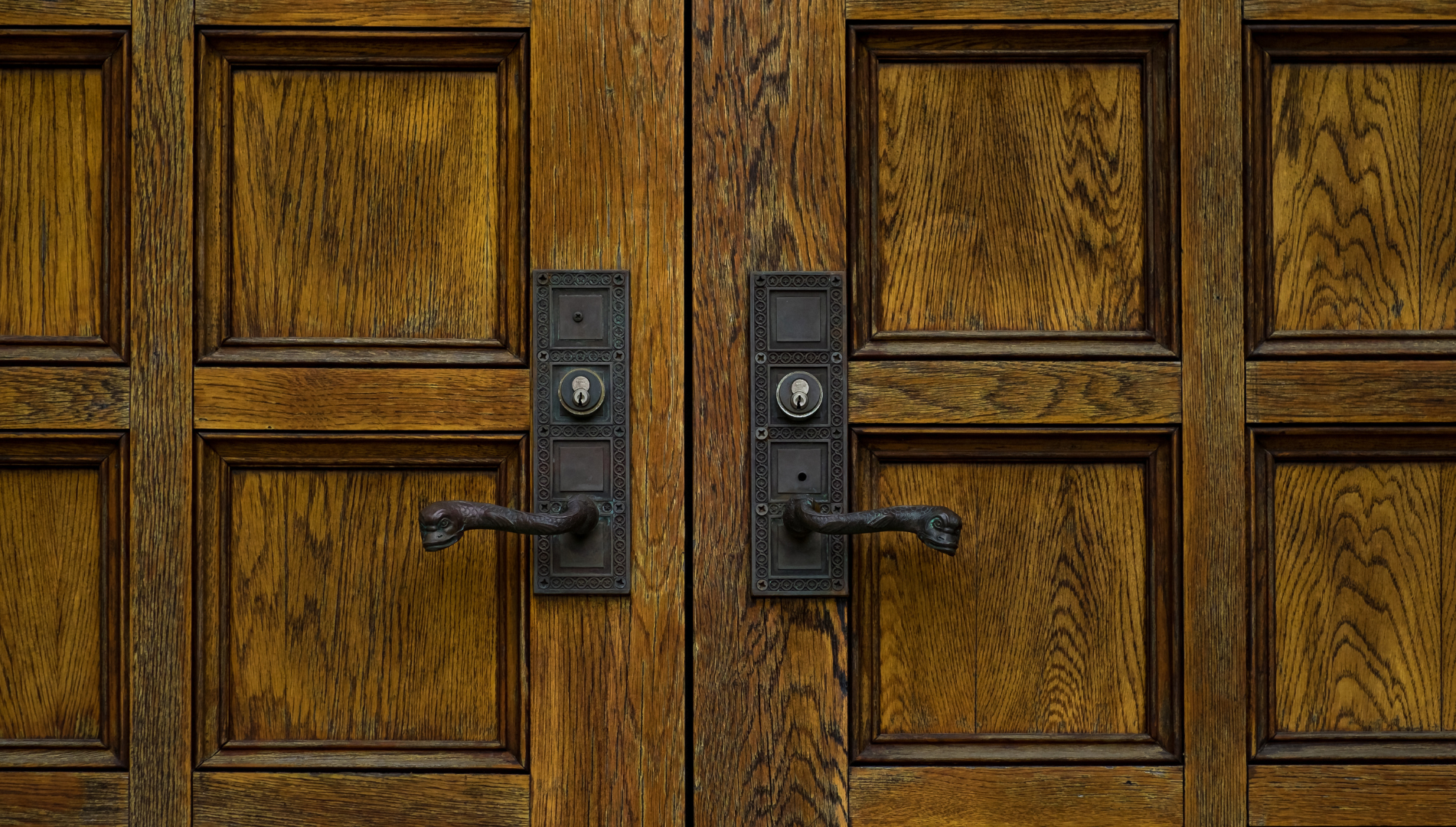 Lovett Hall Doors at Rice University