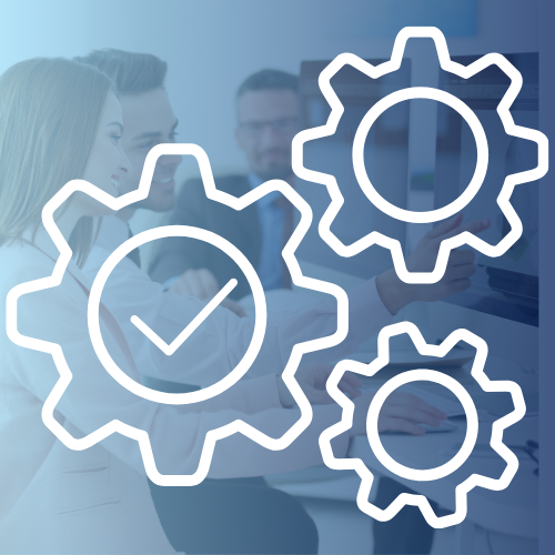 Colleagues looking at a computer