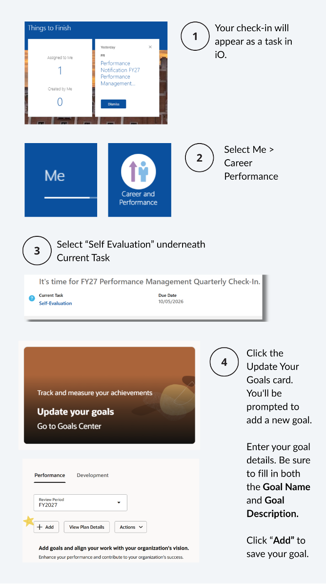 Performance Management Check-in process